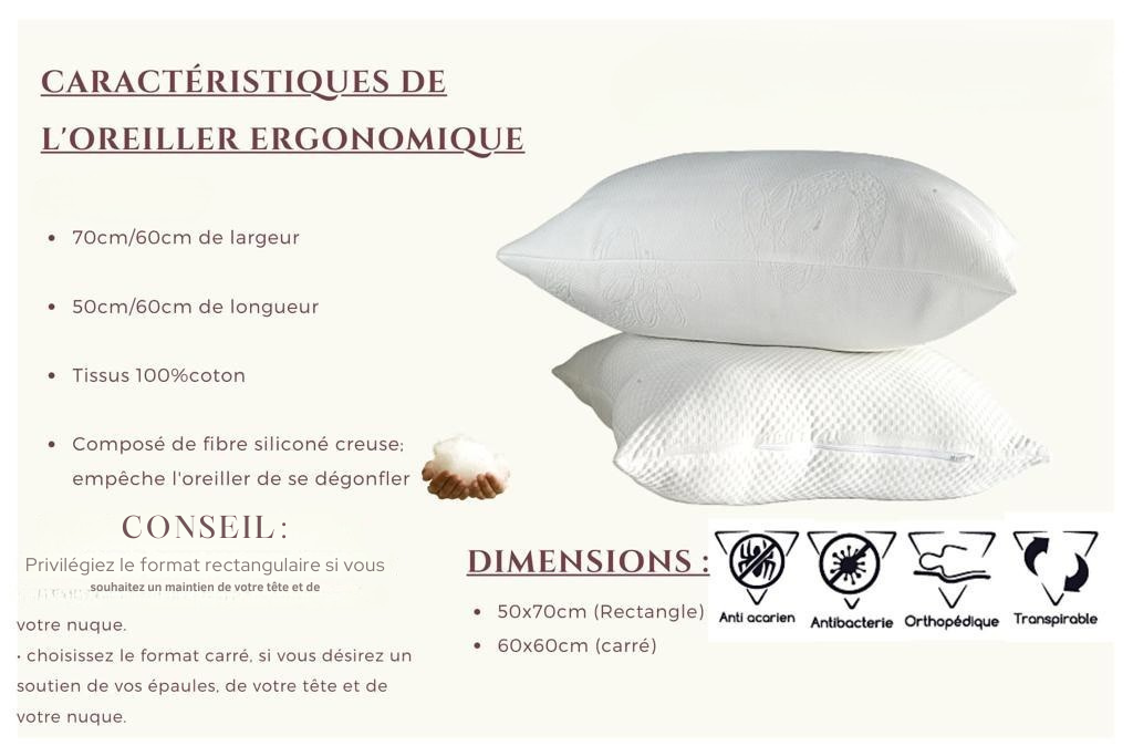 Oreiller orthopédique
